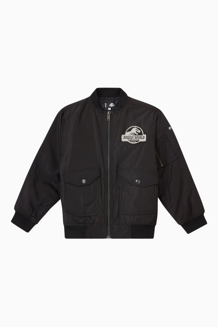 

Jurassic World Bomber Jacket, Black
