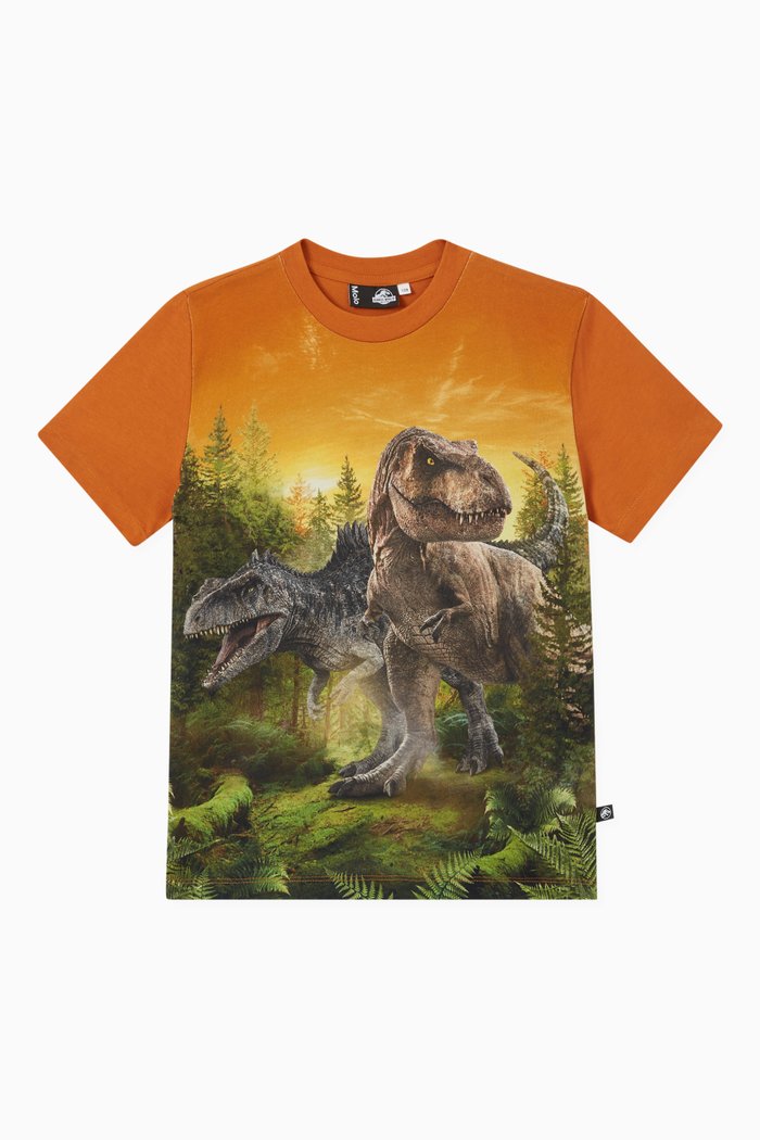 

Jurassic World T-shirt in Organic Cotton, Yellow