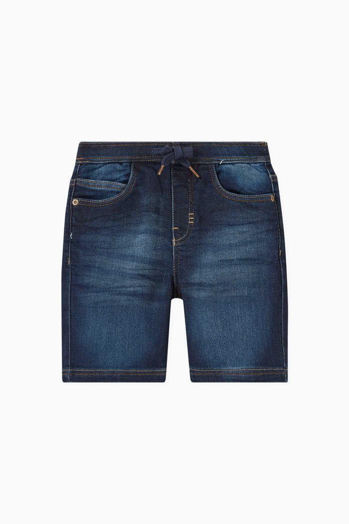 

Denim Shorts in Cotton, Blue