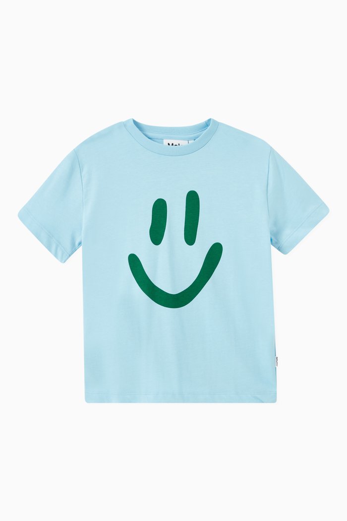 

Roxo T-shirt in Organic Cotton, Blue