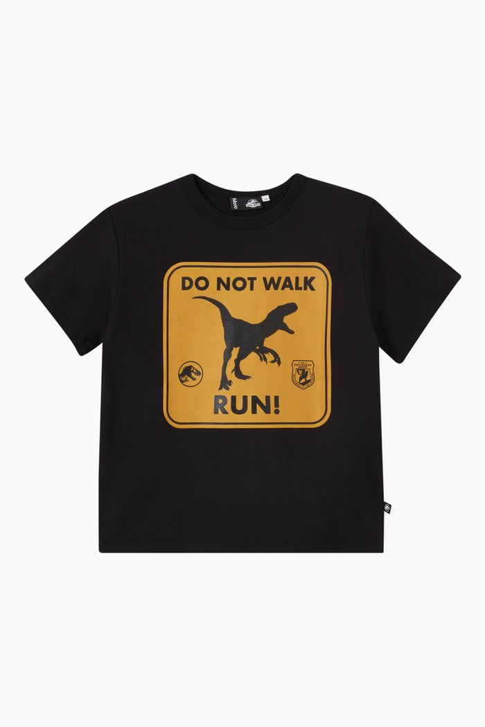 

Jurassic World T-shirt in Organic Cotton, Black