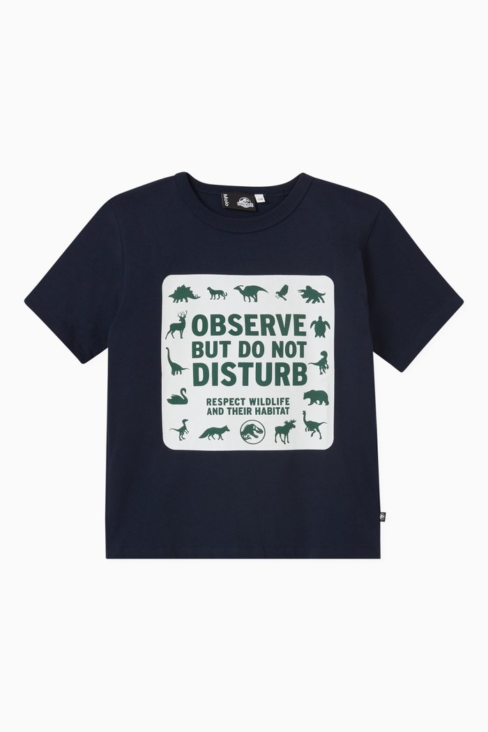 

Jurassic World T-shirt in Organic Cotton, Blue