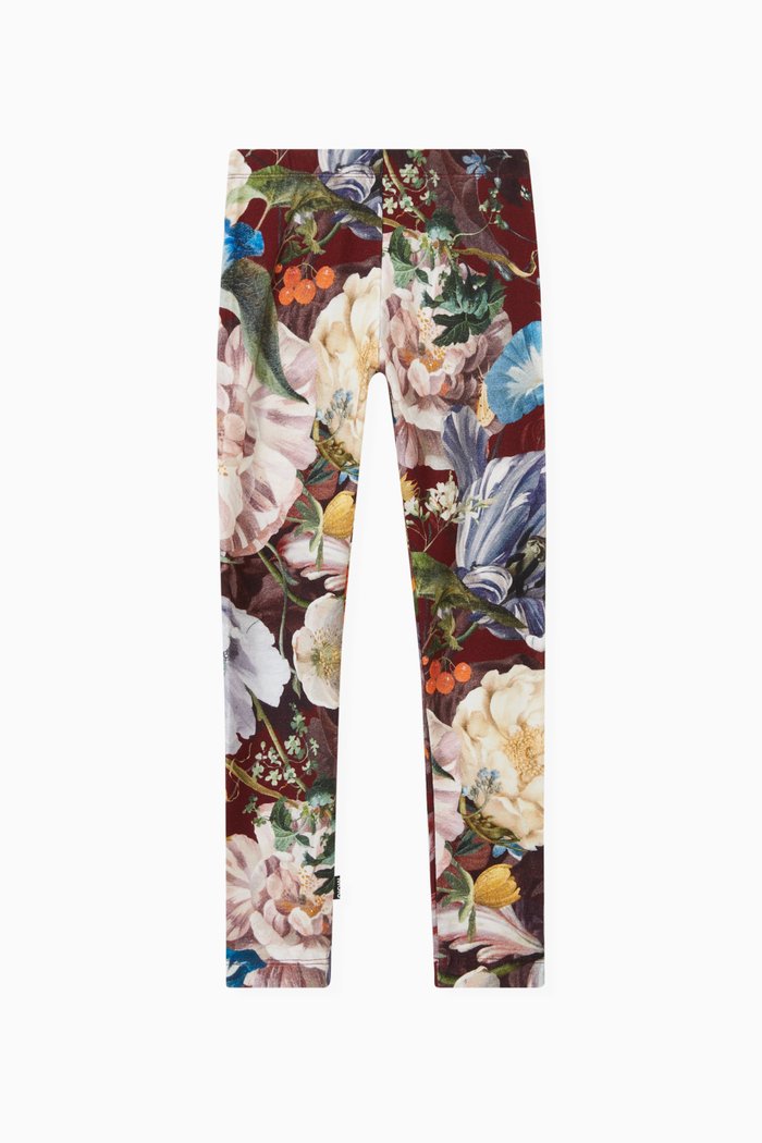 

Niki Leggings in Cotton Blend, Red