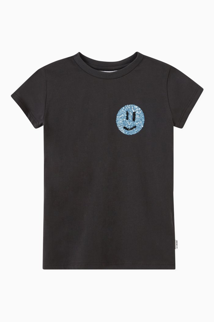 

Ranava T-shirt in Organic Cotton, Black