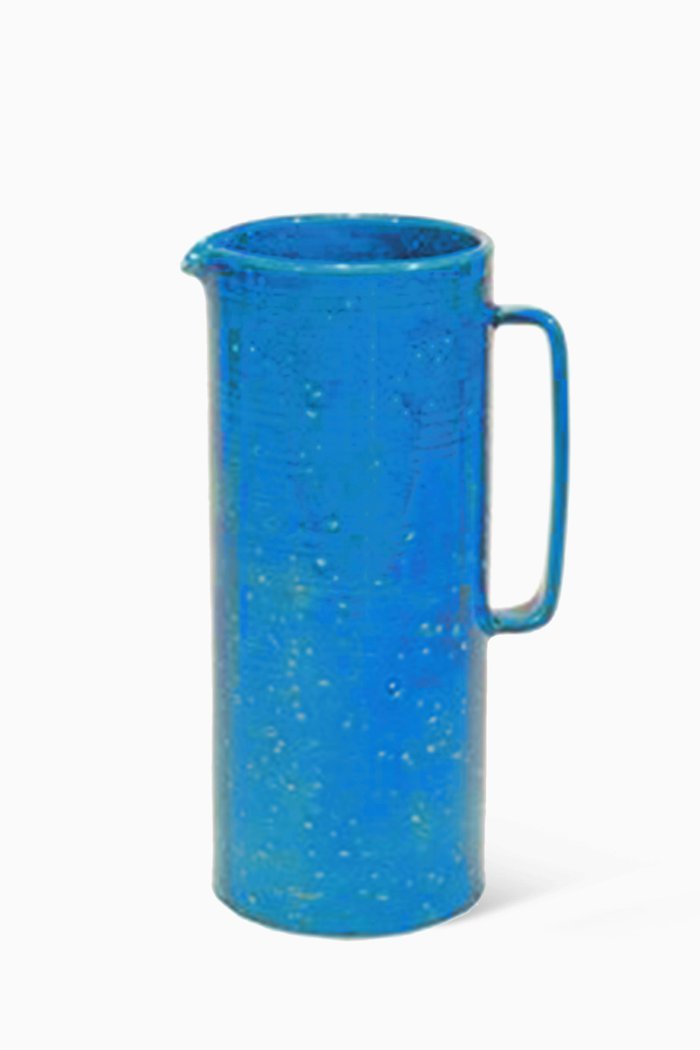 

Vintage Pitcher, 27cm, Blue