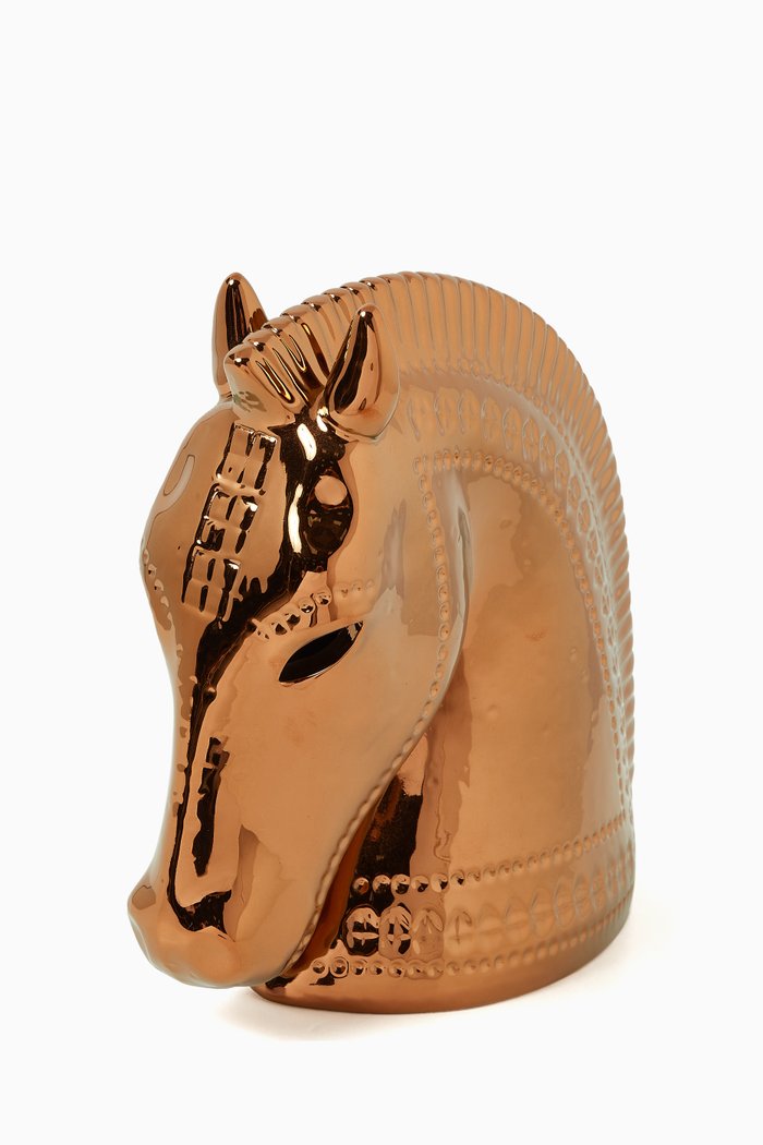 

Aldo Londi Horse Head, 26cm, Brown