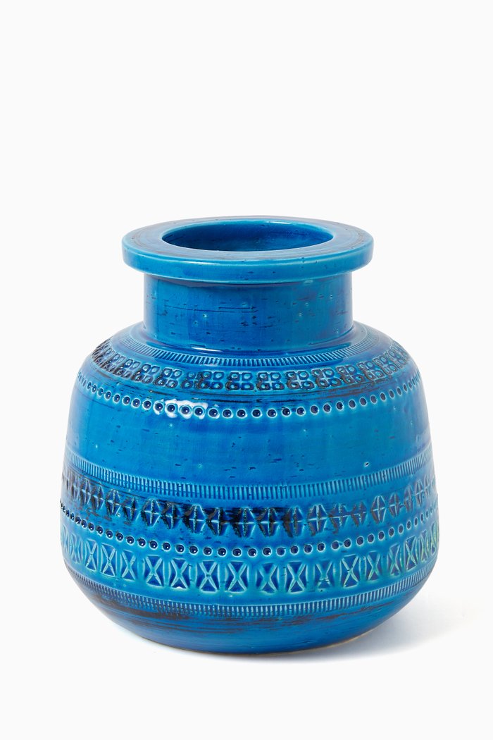

Aldo Londi Jar, 20cm, Blue