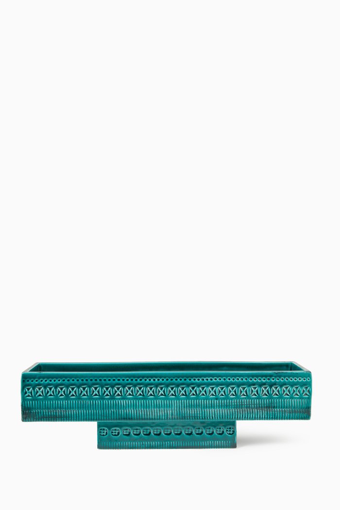 

Engraved Ceramic Tray, Green