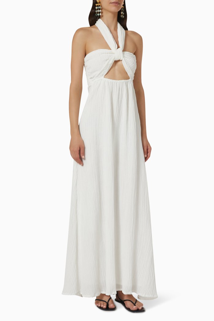 

Halona Maxi Dress, White
