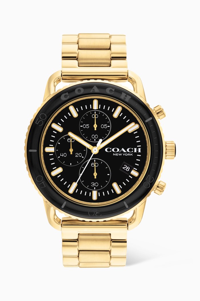 

Cruiser Chrono Watch, Gold