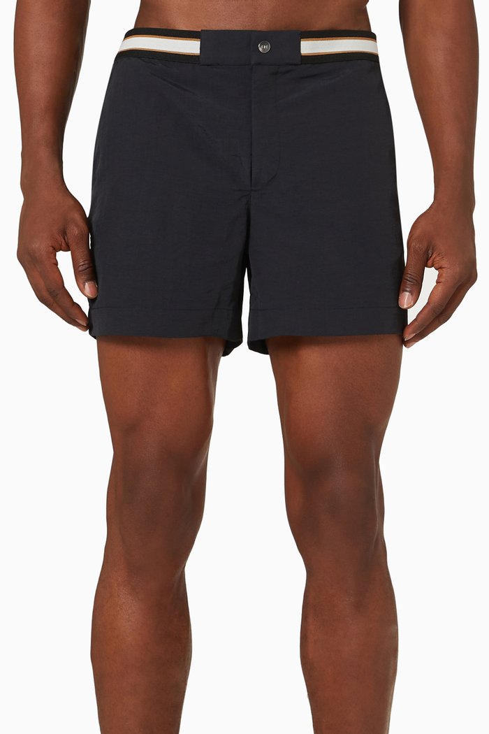 

Sunseeker Swimshorts in Recycled Nylon, Black