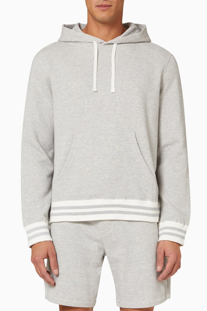 

Lounge Hoodie in Organic Cotton, Grey