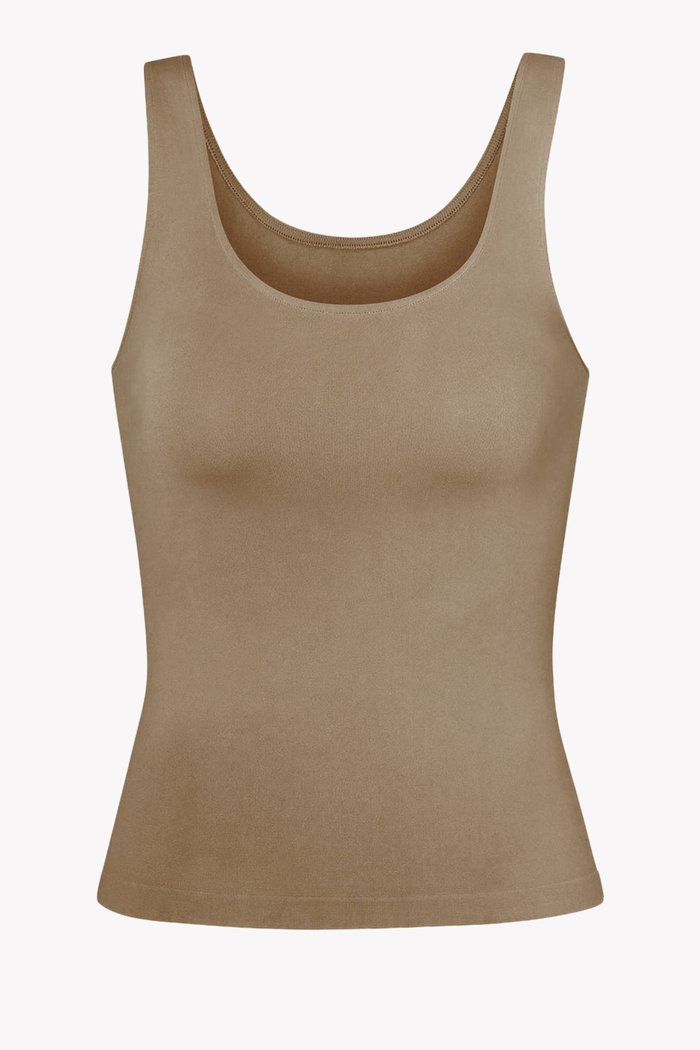 

Soft Smoothing Tank, Brown