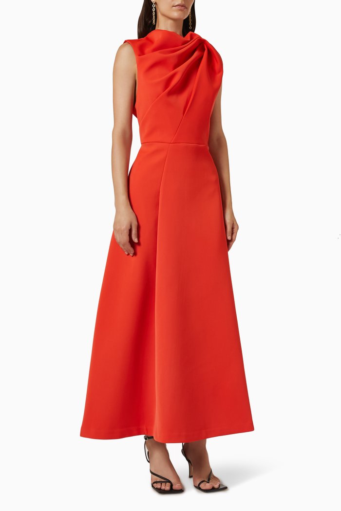 

Cosmic Maxi Dress, Red