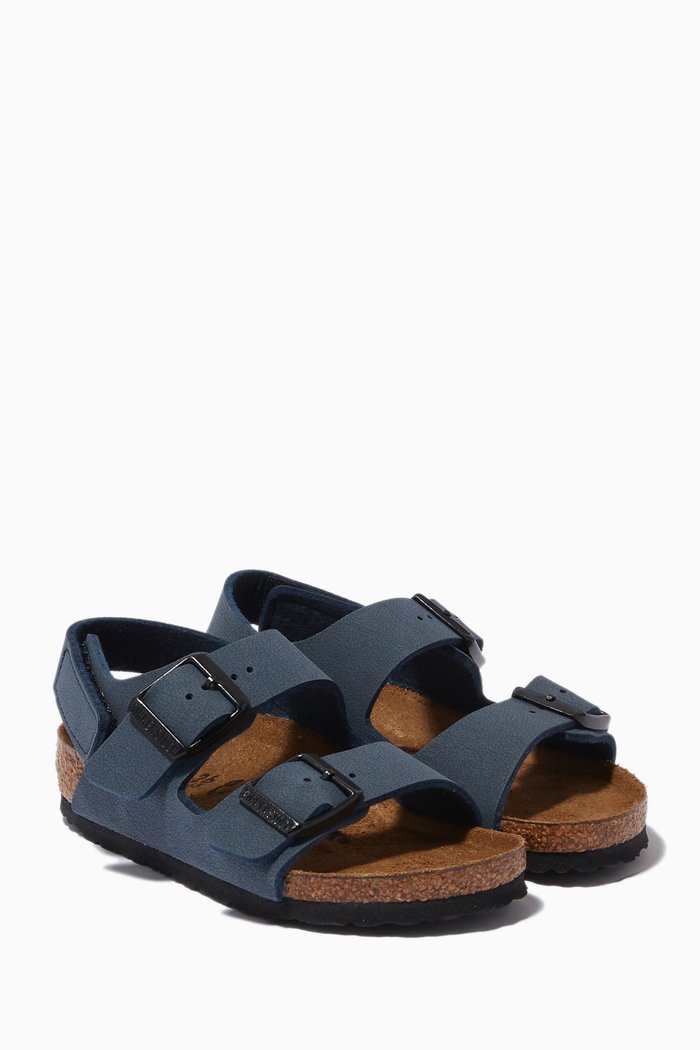 

Milano HL Sandals in Birko-Flor® & Nubuck, Blue