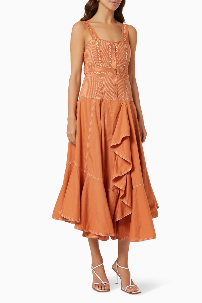 

Nerida Dress, Orange