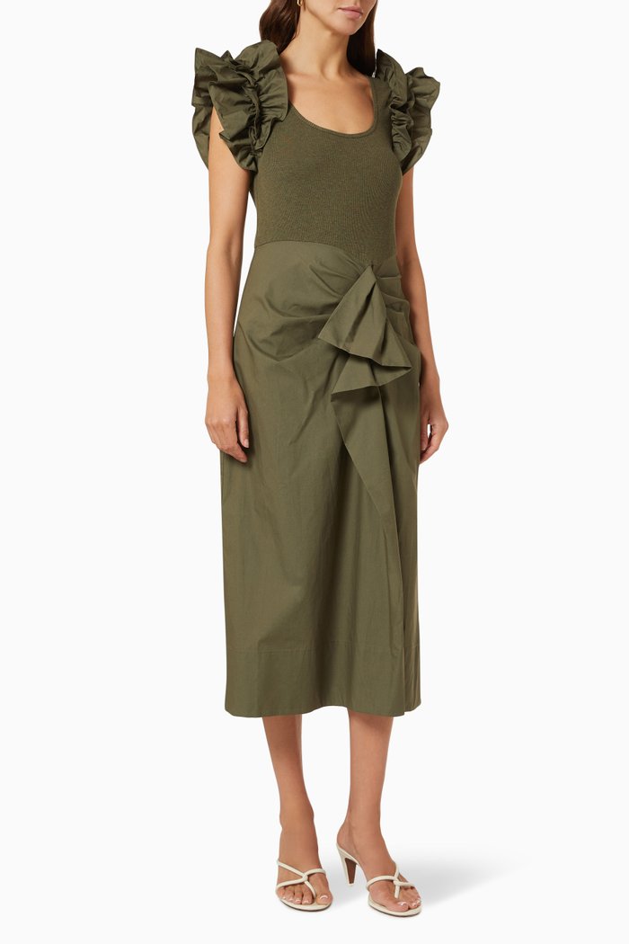 

Isabella Dress, Brown