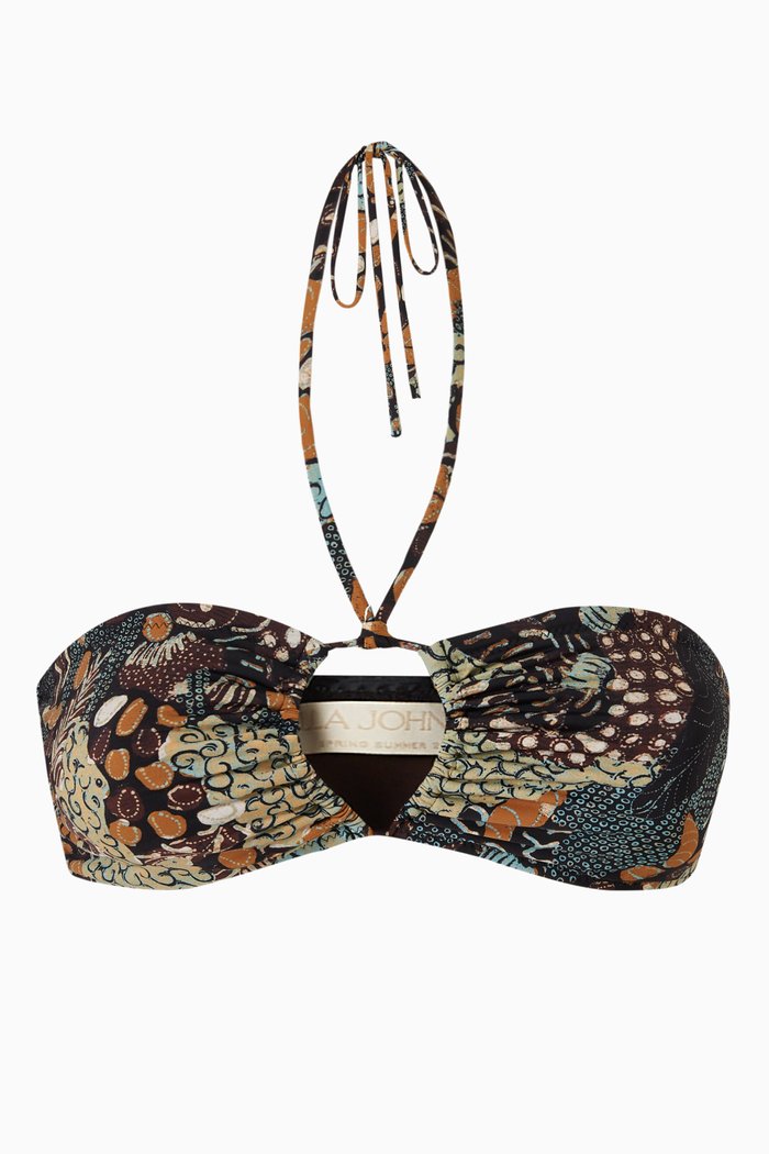 

Formentara Bikini Top, Brown
