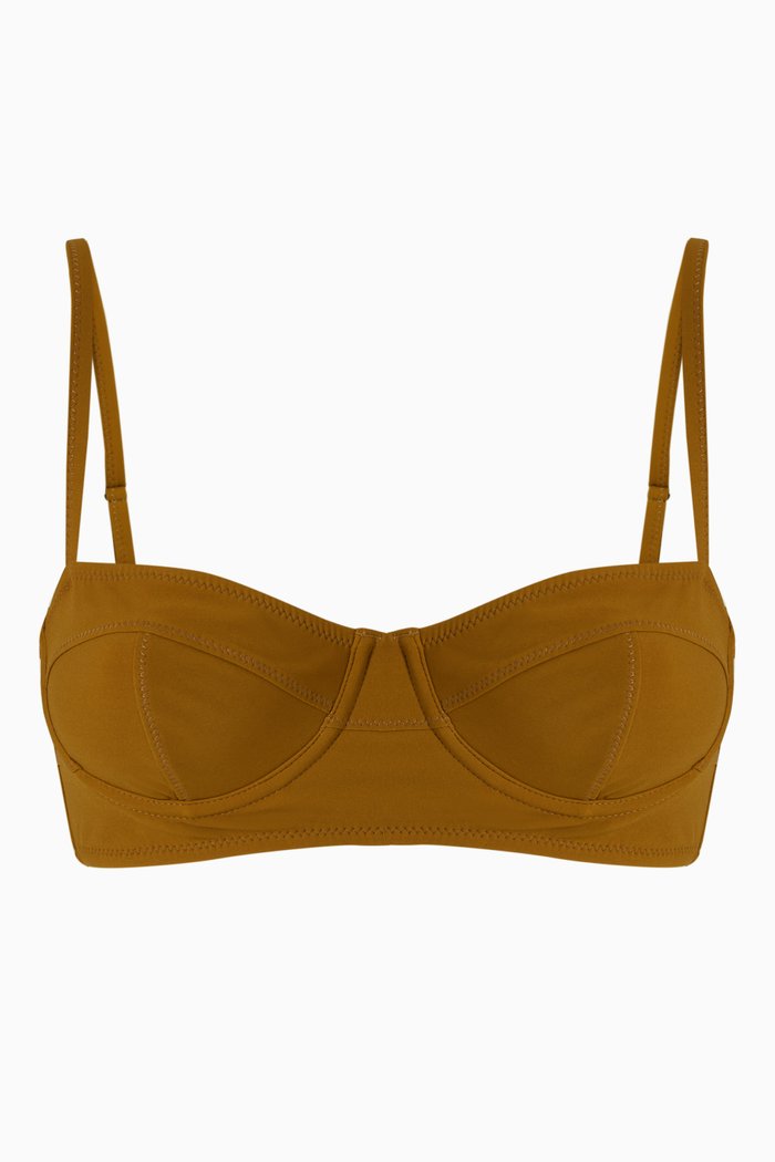 

Zahara Bikini Top, Green
