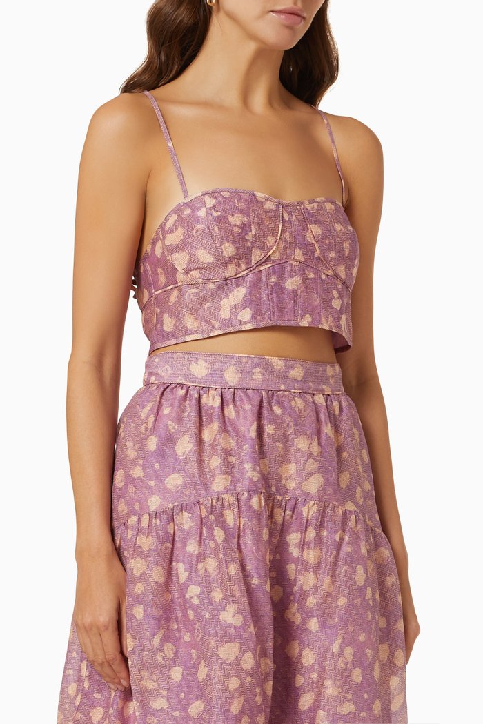 

Dalaney Bralette, Purple