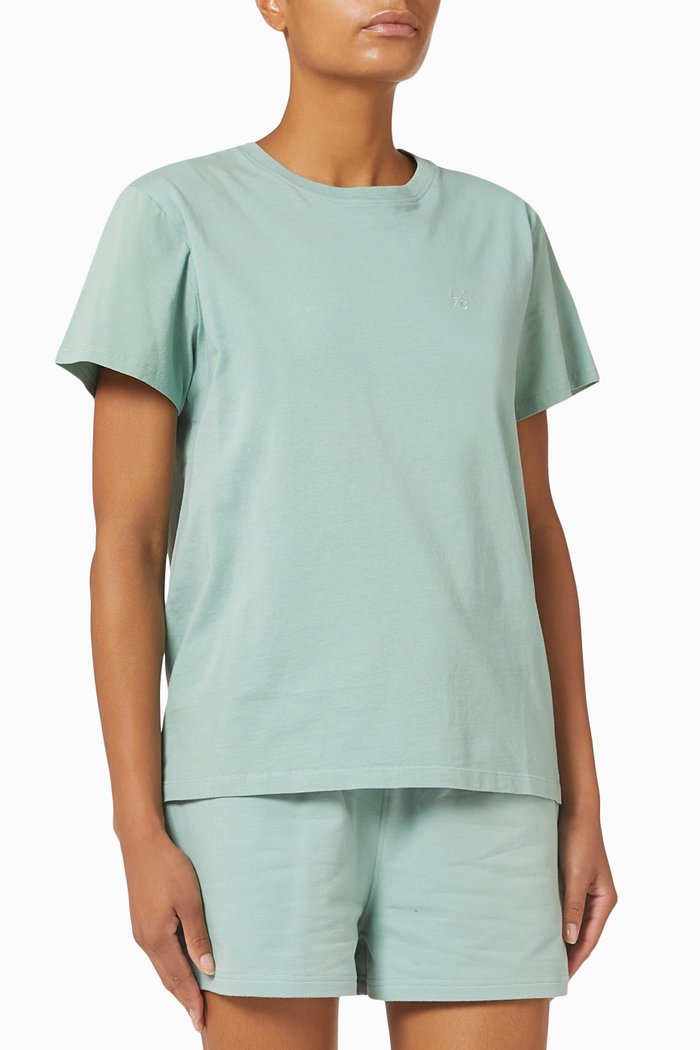 

Revive Lounge T-shirt in Silk Touch Jersey, Green