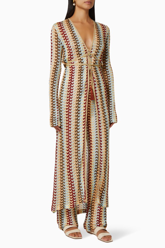 

Retti Knit Robe, Multicolour