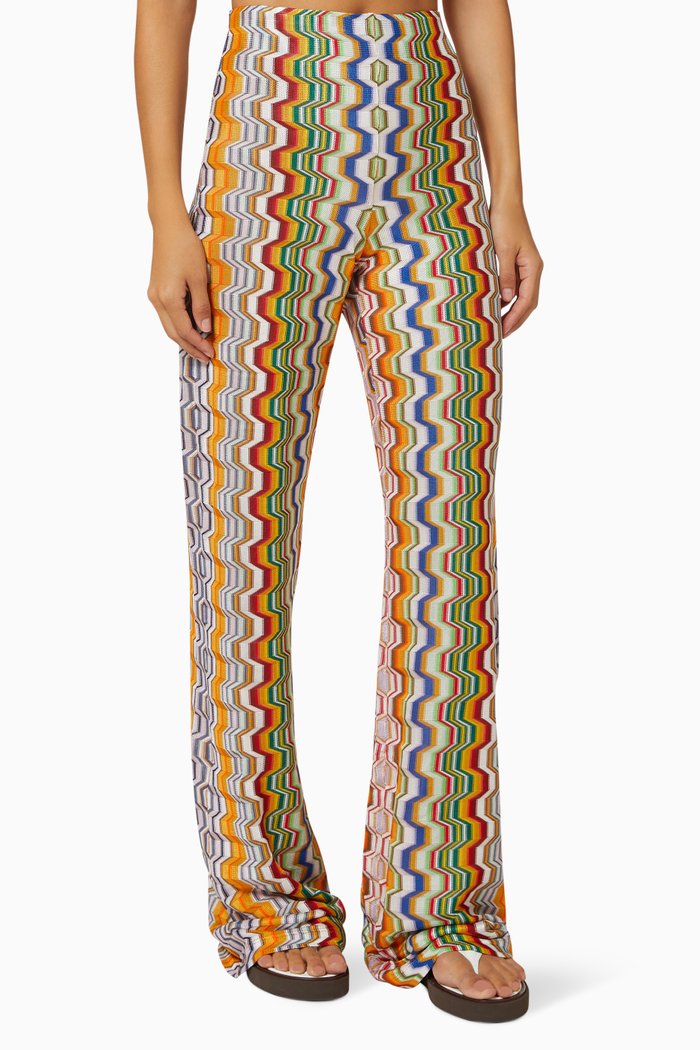 

High-rise Belgium Pants, Multicolour