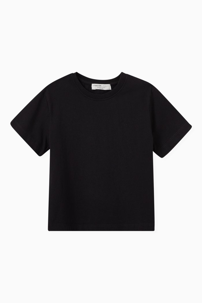 

Revive Lounge T-shirt in Cotton, Black