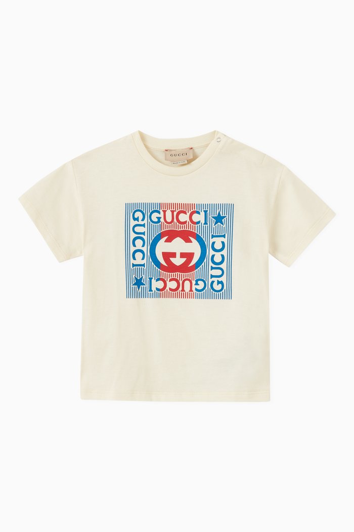 

Logo T-shirt in Cotton, Neutral