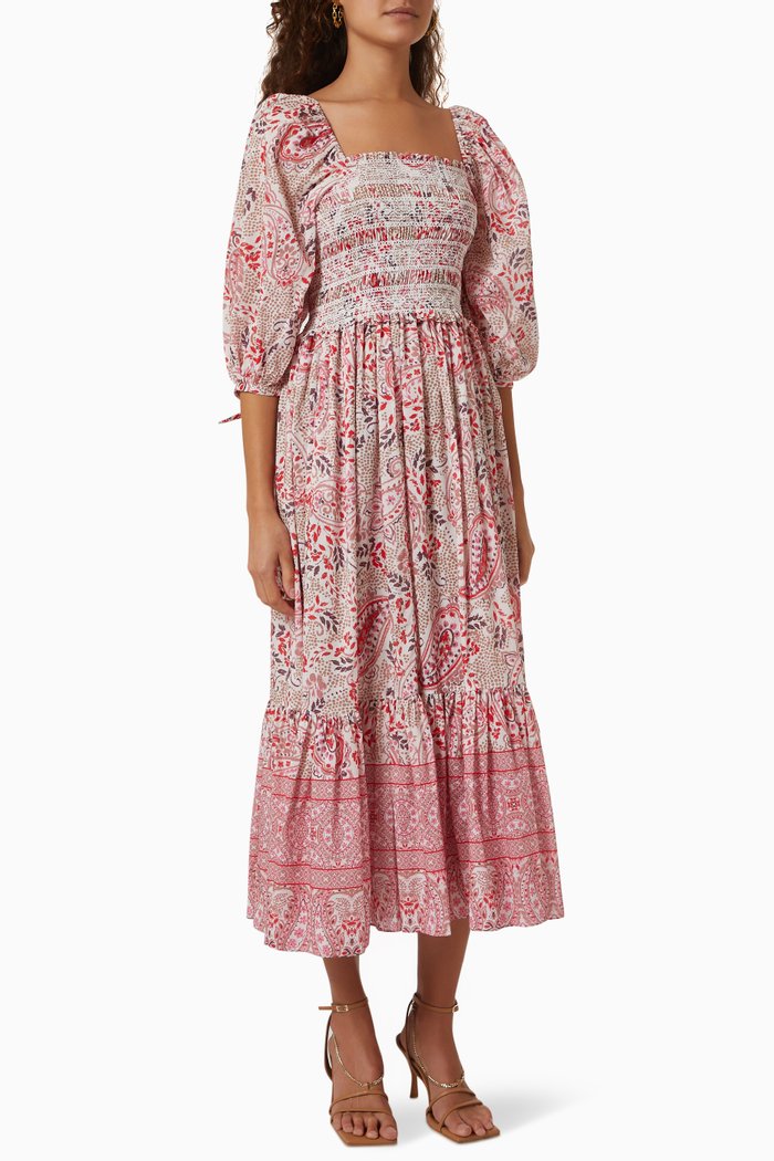 

Jazzy Dress in Cotton Voile, Pink