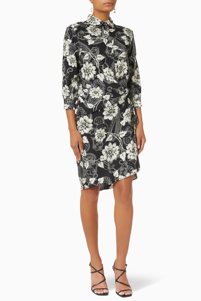

Limonio 1 Dress in Viscose Twill, Black