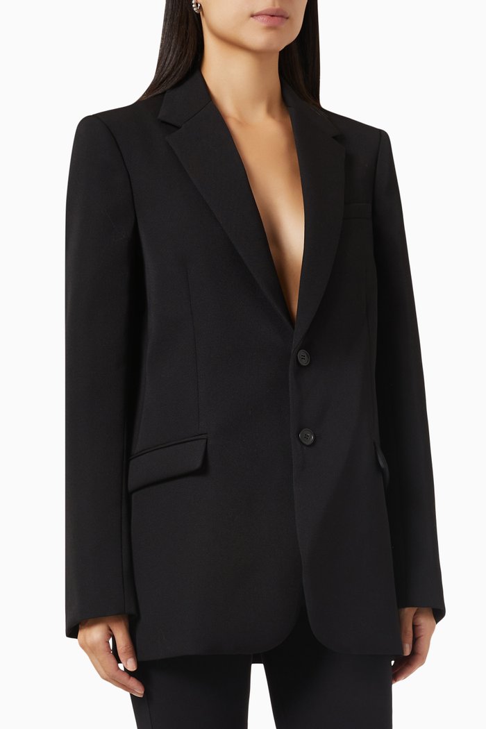 

Single Breasted Blazer, Black