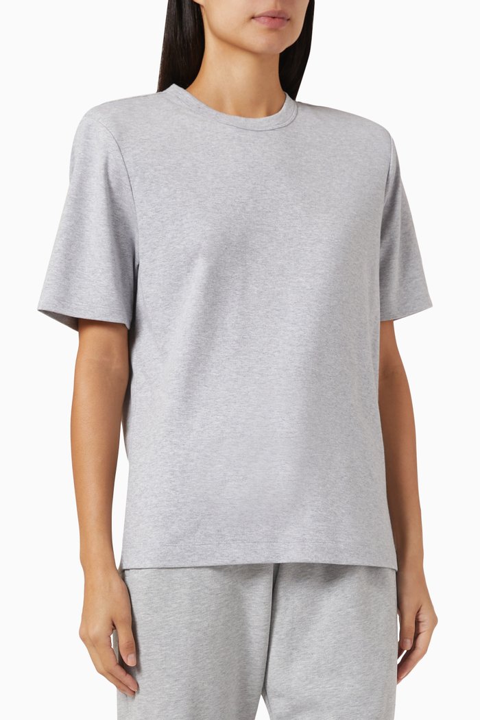 

Shoulder Pad T-shirt, Grey