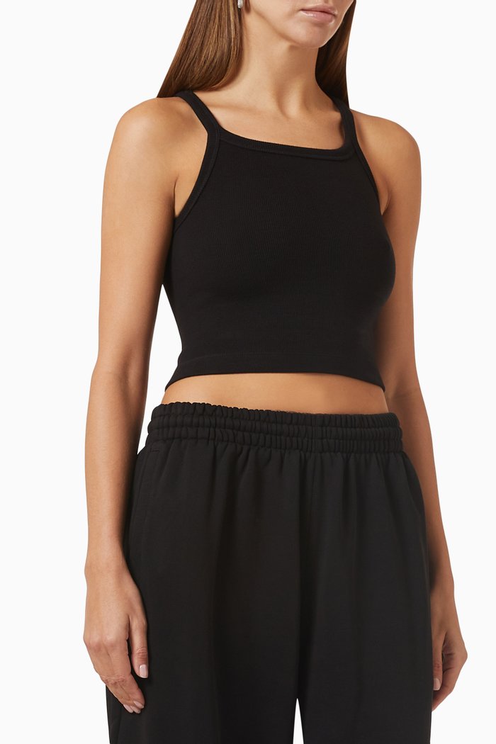 

x HB Ribbed Tank, Black