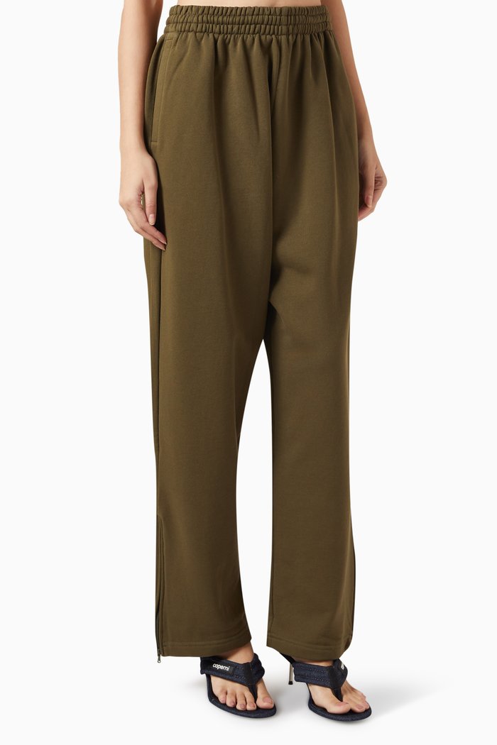 

x Hayley Bieber Track Pants, Green