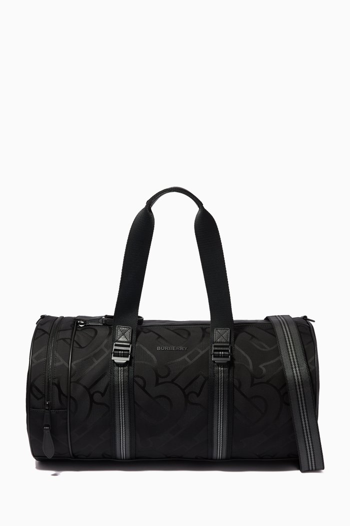 

Monogram Duffle Bag in Jacquard, Black
