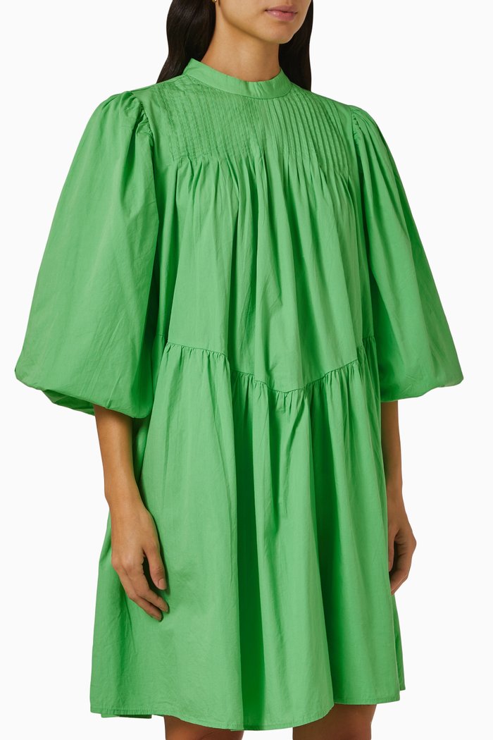 

Yassalisa Mini Dress in Viscose, Green