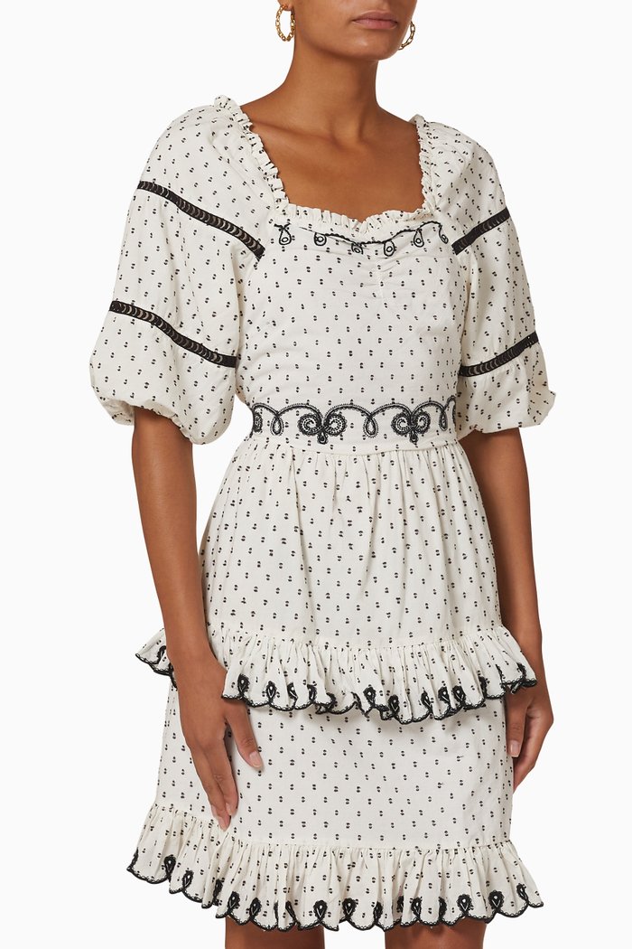 

Yasmojave Dress in Cotton, Neutral