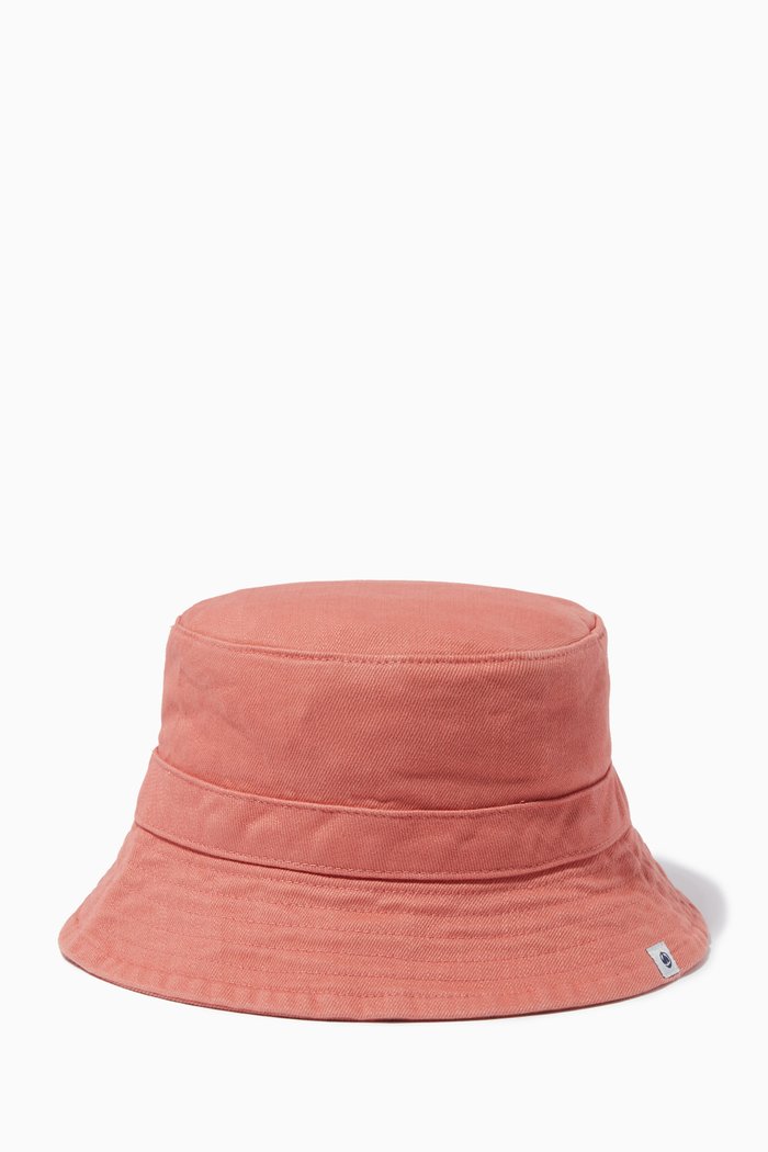 

Denim Sun Hat, Orange
