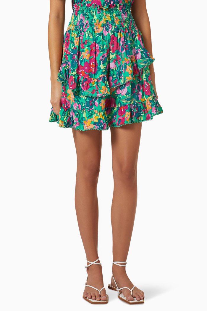 

Yasjubira Mini Skirt, Green
