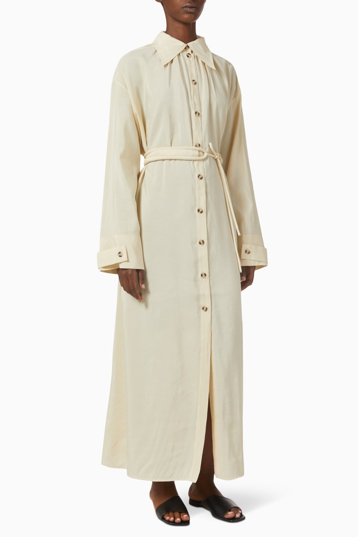 

Eluna Dress in Viscose, Neutral