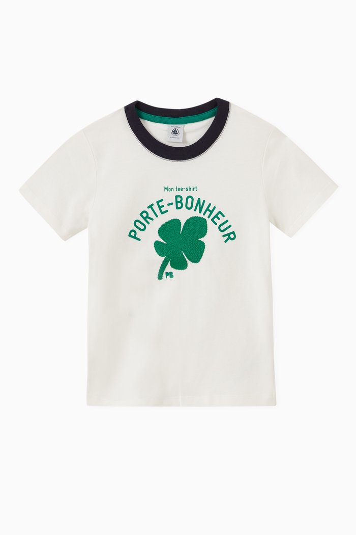 

Graphic T-Shirt in Cotton, White