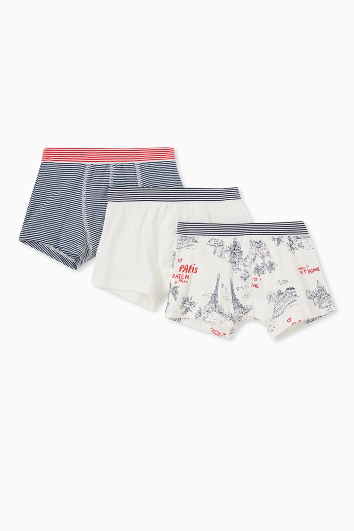 

3-Pack Boxer Shorts, Multicolour