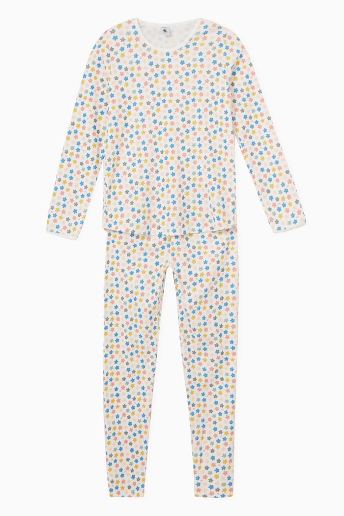 

Glow-In-Dark Pyjama in Cotton, Set of Two, Multicolour