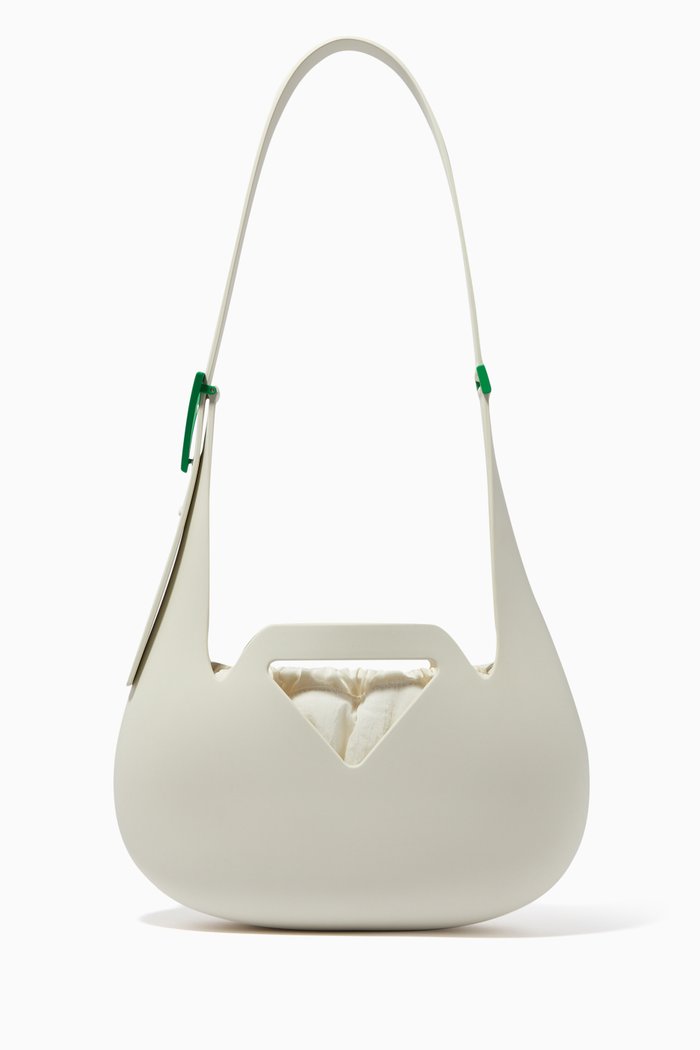 

Punch Bag in Matte Rubber, White