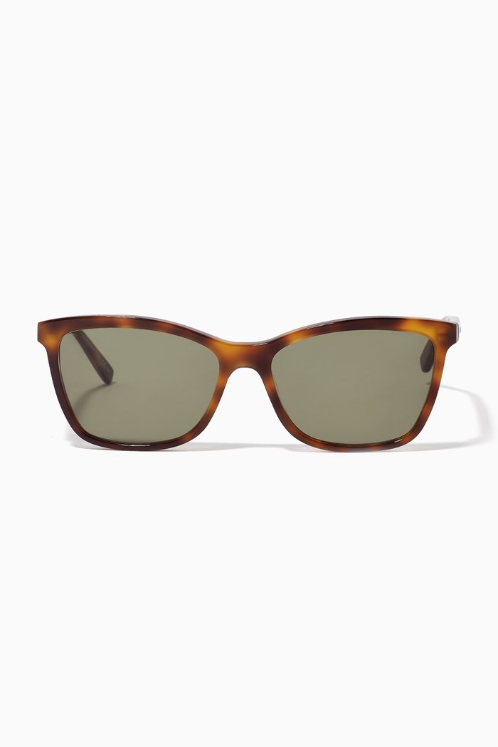 

D-frame Sunglasses in Acetate, Black