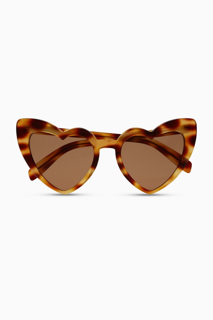 

Cat-eye Sunglasses in Acetate, Pink