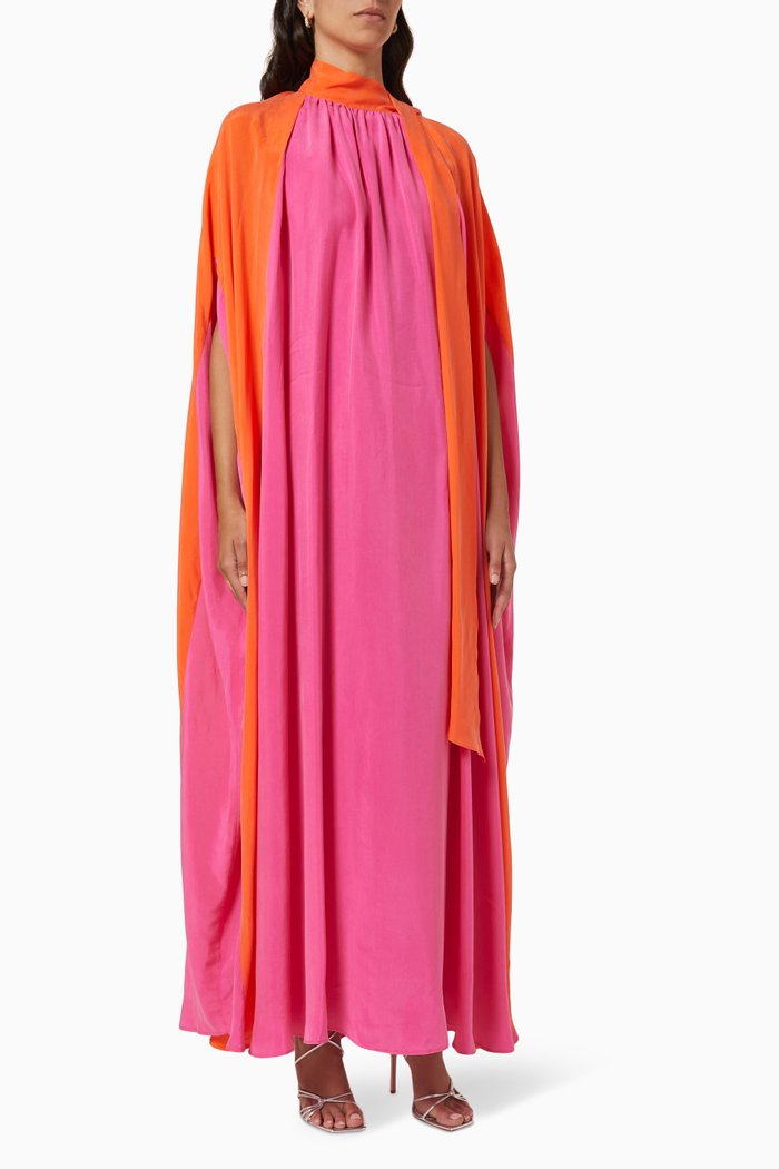 

Oversized Colourblock Maxi Dress, Multicolour