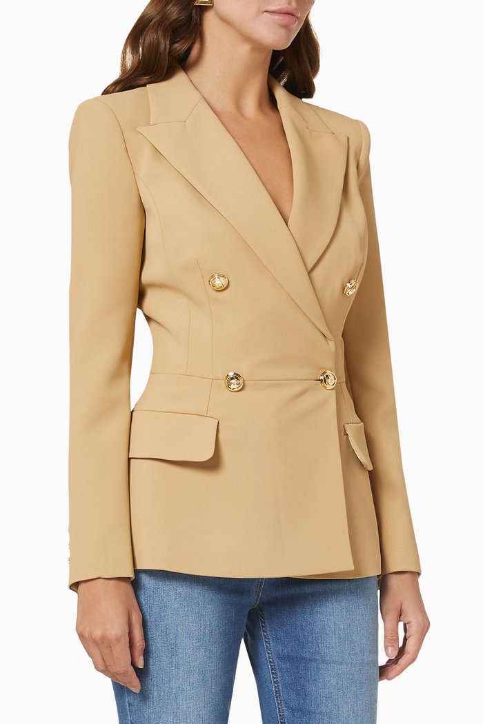 

Double-breasted Jacket, Brown