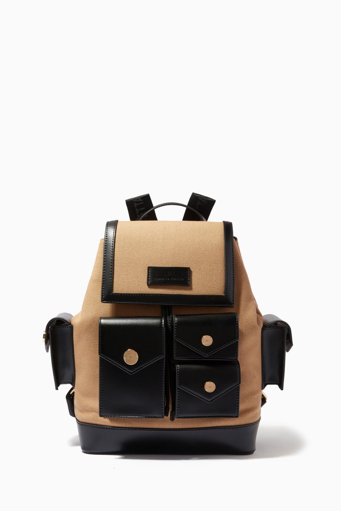 

Utility Backpack in Canvas, Brown